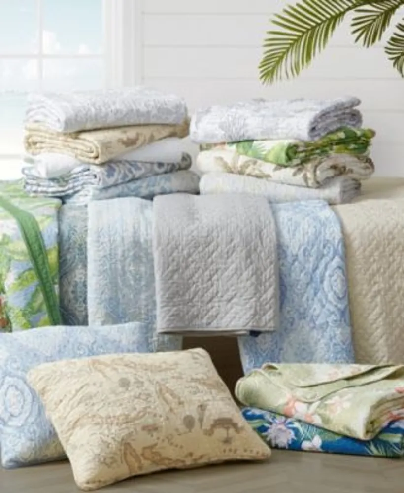 Tommy Bahama Home Laguna Beach Reversible Quilt Set Collection