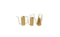 Metal Glam Planters, Set of 3