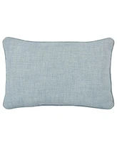 J Queen New York Blue Garden Decorative Pillow, 14" x 20"