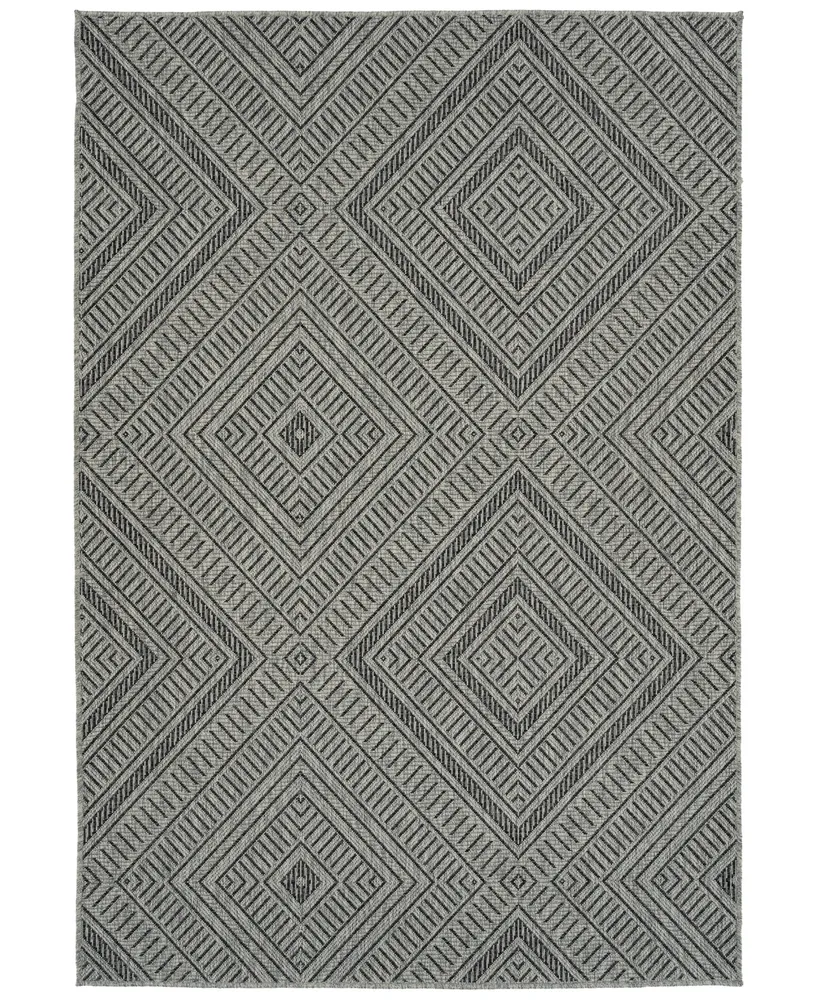 Kaleen Bacalar BAC02 4' x 6' Outdoor Area Rug