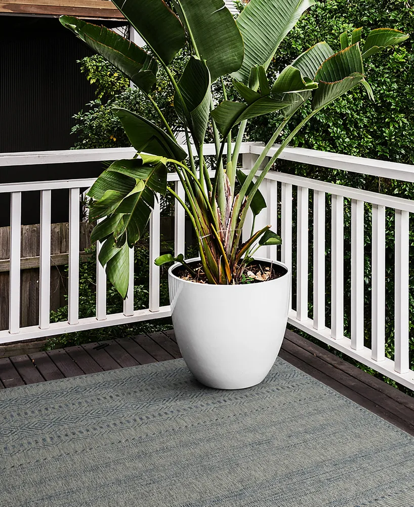 Kaleen Bacalar BAC07 7'10" x 10' Outdoor Area Rug