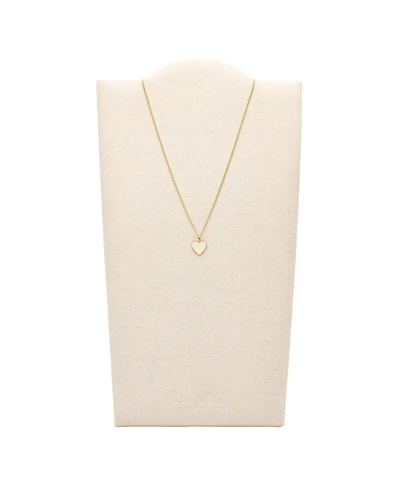 Lane Heart Stainless Steel Necklace - Gold