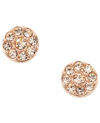 Sutton Stainless Steel Stud Earring - Rose Gold