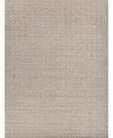 Exquisite Rugs Monroe ER3971 6' x 9' Area Rug - Silver