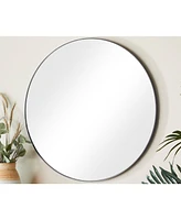 Wood Contemporary Wall Mirror