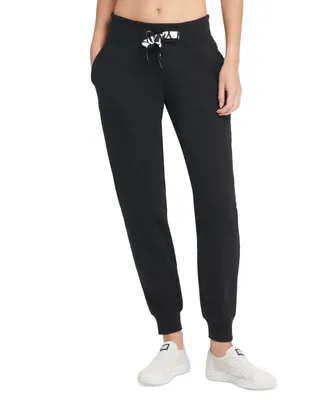 Dkny Sport Women's Cargo-Pocket Commuter Joggers