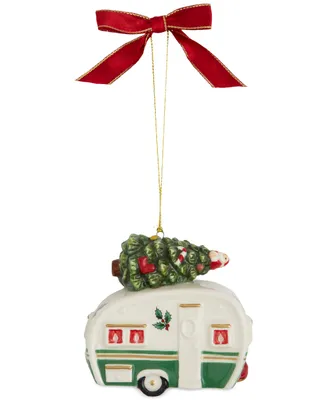 Christmas Tree Camper Van Ornament