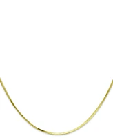 Giani Bernini Square Snake Link 24" Chain Necklace in 18k Gold-Plated Sterling Silver, Created for Macy's