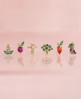 Girls Crew Farmers Market Veggie Stud Earring Set - Gold