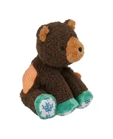 Manhattan Toy Company Wild Bear-y Plush Teddy Bear 8" Stuffed Animal Activity Toy