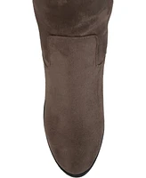 Journee Collection Women's Sana Block Heel Over The Knee Boots