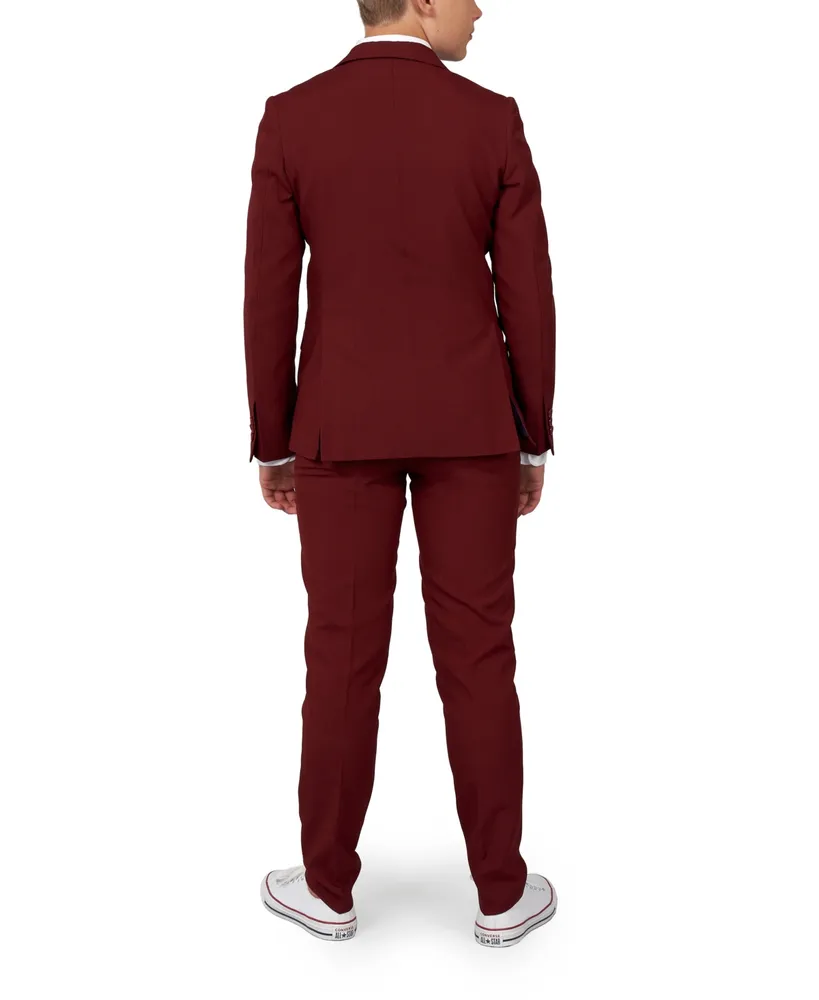 OppoSuits Big Boys Blazing Solid Color Suit, 3-Piece Set