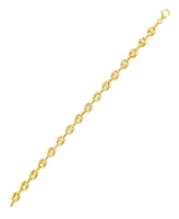 Men's Mariner Link Chain Bracelet in 14k Gold-Plated Sterling Silver