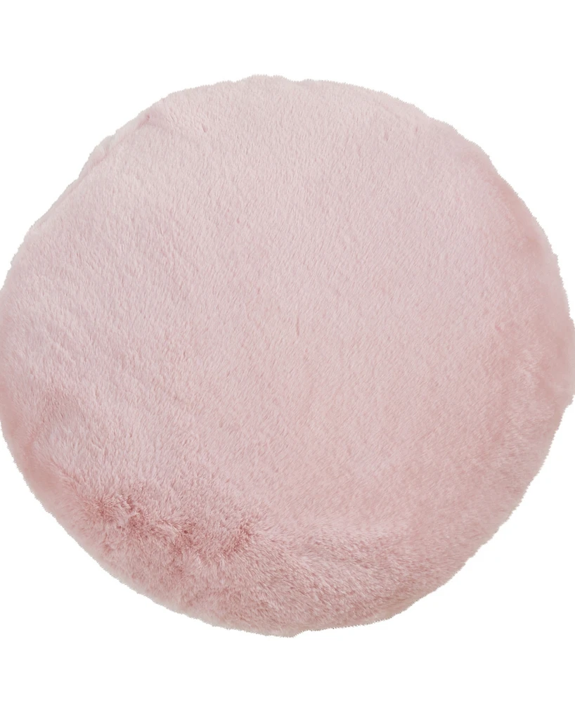 Saro Lifestyle Faux Fur Decorative Pillow, 16" x