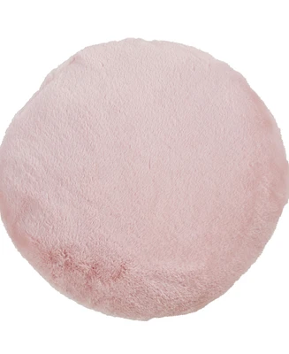 Saro Lifestyle Faux Fur Decorative Pillow, 16" x