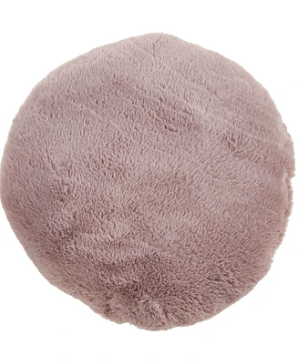 Saro Lifestyle Faux Fur Decorative Pillow, 16" x