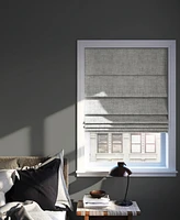 Sun Zero Somerton Textured 100% Blackout Cordless Roman Shade