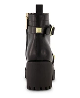 Marc Fisher Little Girls Block Heel Pyramid Ankle Booties