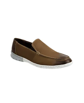 Sandro Moscoloni Men's Guy Moccasin Toe Double Gore Slip-on Shoes