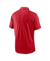 Men's Nike Red Los Angeles Angels Diamond Icon Franchise Performance Polo Shirt