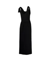 Women's G-iii 4Her by Carl Banks Black Chicago White Sox Game Over Maxi Dress