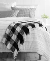 Martha Stewart Collection Buffalo Check Throw, 50" x 70"