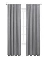 Nautica Virginia Ultimate Blackout Back Tab Window Curtain Panel Set, 38" x 84"