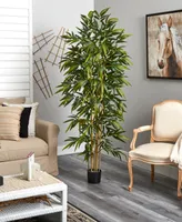 Nearly Natural 6' Artificial Bamboo Tree