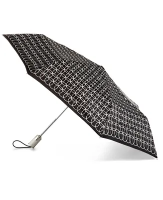 Totes Water Repellent Auto Open Close Folding Umbrella with Sunguard