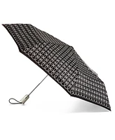 Totes Water Repellent Auto Open Close Folding Umbrella with Sunguard
