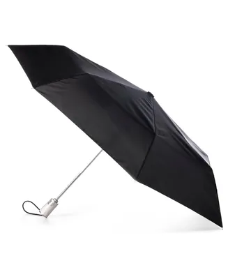 Totes Water Repellent Auto Open Close Folding Umbrella with Sunguard