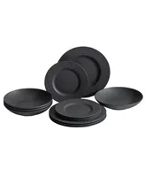 Villeroy & Boch Manufacture Rock 12 Pc. Dinnerware Set, Service for 4