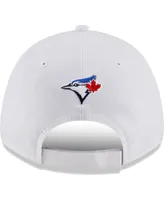 Men's New Era White Toronto Blue Jays League Ii 9FORTY Adjustable Hat