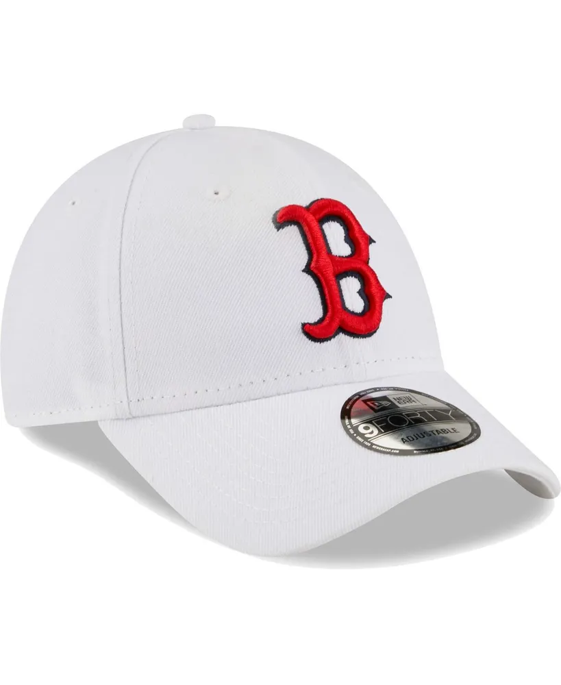 Men's New Era White Boston Red Sox League Ii 9FORTY Adjustable Hat