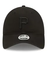 Women's New Era Pittsburgh Pirates Black on Black Core Classic Ii 9TWENTY Adjustable Hat