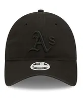 Women's New Era Oakland Athletics Black on Black Core Classic Ii 9TWENTY Adjustable Hat