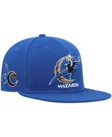 Men's Mitchell & Ness Blue Washington Wizards Hardwood Classics Snapback Hat