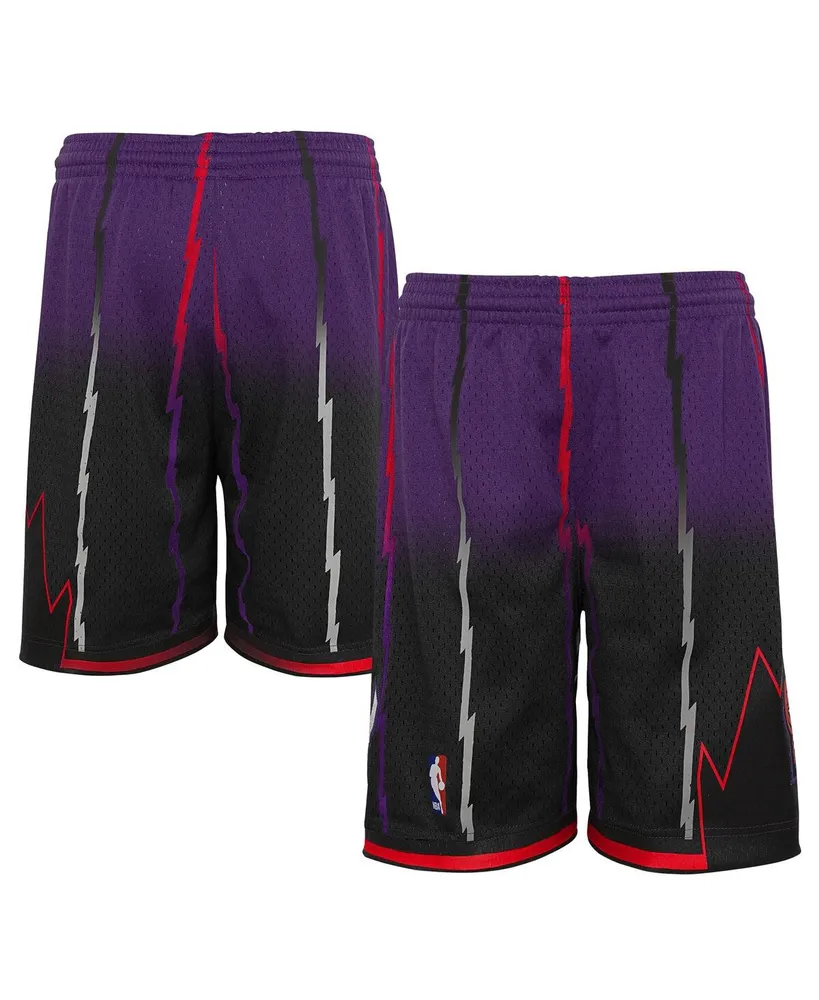 Youth Mitchell & Ness Black/Gold Los Angeles Lakers 2009/10 Hardwood  Classics Fadeaway Reload 3.0 Swingman Shorts