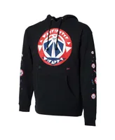 Men's Nba x Naturel Black Washington Wizards No Caller Id Pullover Hoodie