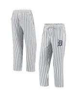 Men's Concepts Sport White Detroit Tigers Vigor Pinstripe Pants