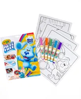 Crayola Mess Free Blues Clue Adventures 18 Pages of Fun Games Foldalope
