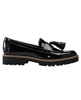 Bandolino Women's Fillup Lug Sole Tassel Loafers