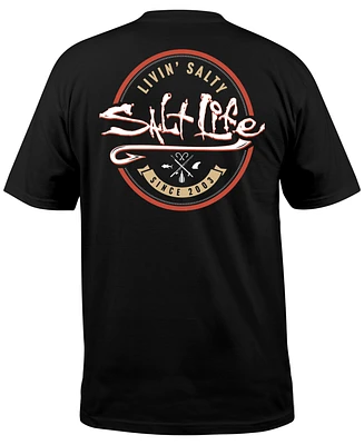 Salt Life Men's Playin Hookie Logo Graphic T-Shirt