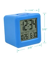 La Crosse Technology Equity 73005 Soft Cube Lcd Alarm Clock with Smart Light