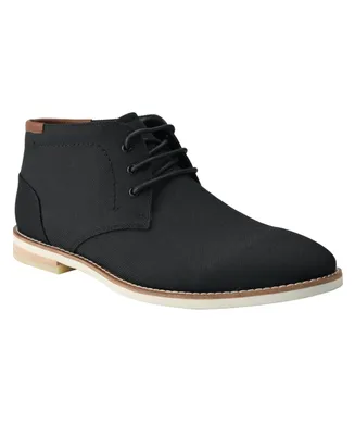 Calvin Klein Men's Alory Casual Round Toe Lace Up Boots