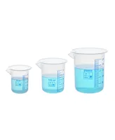 Supertek Polypropylene Beakers Set, 5 Piece