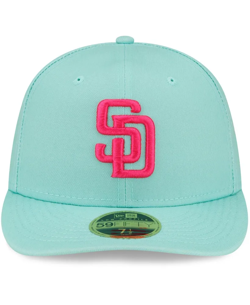 Men's New Era Mint San Diego Padres City Connect Low Profile 59FIFTY Fitted Hat
