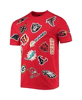 Men's Pro Standard Red Nfl League Wordmark T-shirt