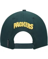 Men's Pro Standard Green Green Bay Packers Stacked Snapback Hat