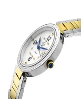 Gevril Women's Piemonte Swiss Quartz Two-Tone Stainless Steel Bracelet Watch 36mm - Two-Tone, Gold